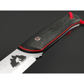 7 ножей нож Йети сталь PGK satin, рукоять Carbon fiber, G10 black & red 7 ножей нож Йети сталь PGK satin, рукоять Carbon fiber, G10 black & red