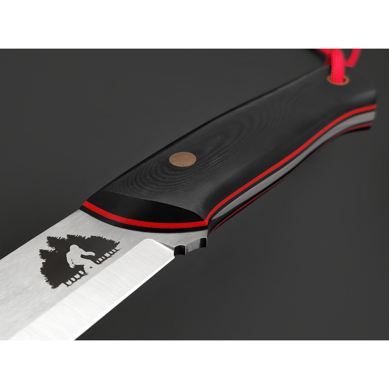7 ножей нож Йети сталь VG10 satin, рукоять G10 black & red