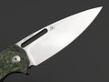 Нож Artisan Cutlery Arion 1843P-DMG сталь S35VN, рукоять Carbon fiber dark matter green