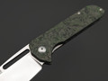 Нож Artisan Cutlery Arion 1843P-DMG сталь S35VN, рукоять Carbon fiber dark matter green