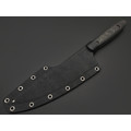 Barmaley Knives нож Piranha сталь VG-10, рукоять карбон, kydex black