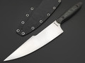 Barmaley Knives нож Piranha сталь VG-10, рукоять карбон, kydex black