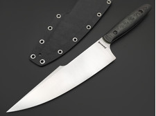 Barmaley Knives нож Piranha сталь VG-10, рукоять карбон, kydex black