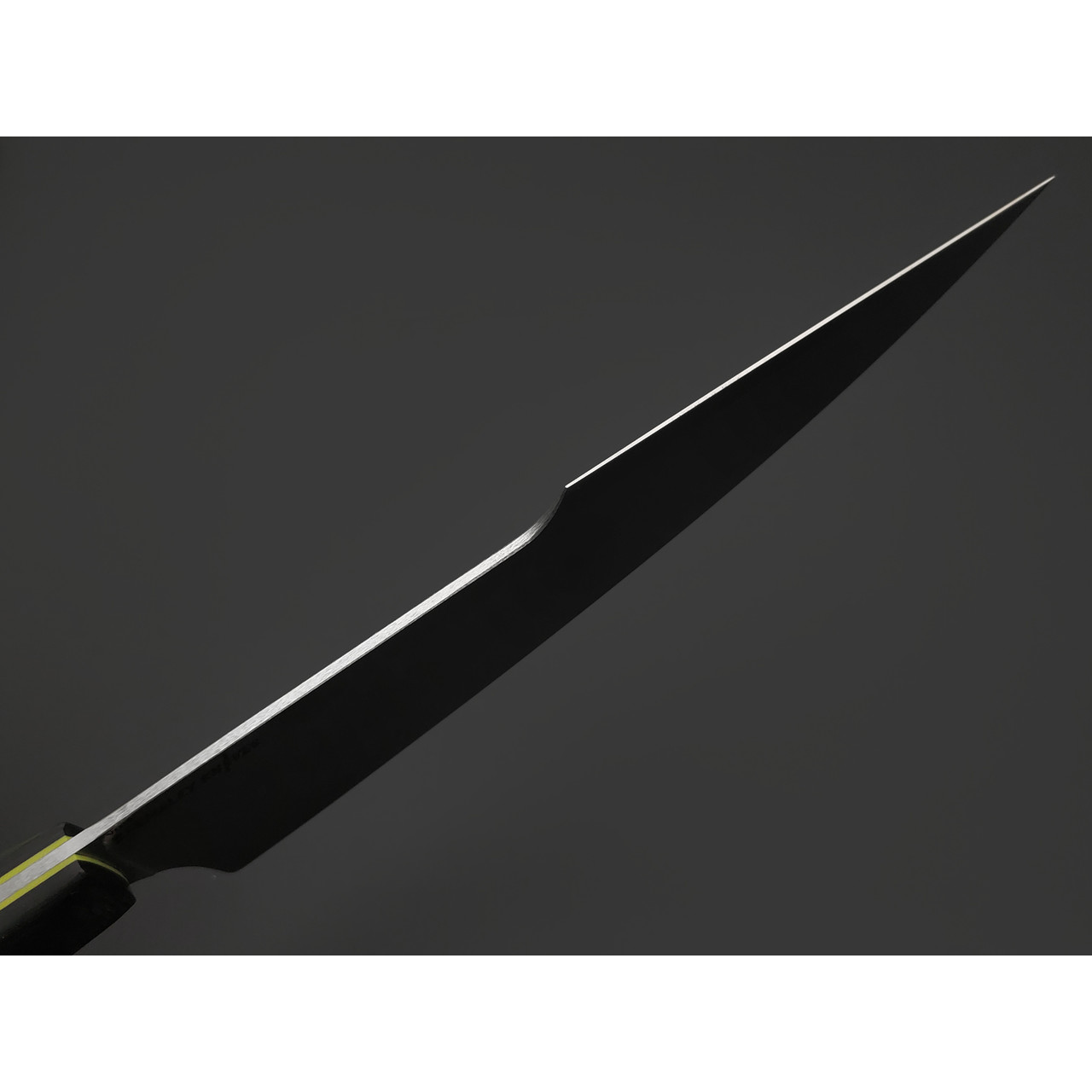 Barmaley Knives нож Piranha сталь VG-10, рукоять карбон, kydex green