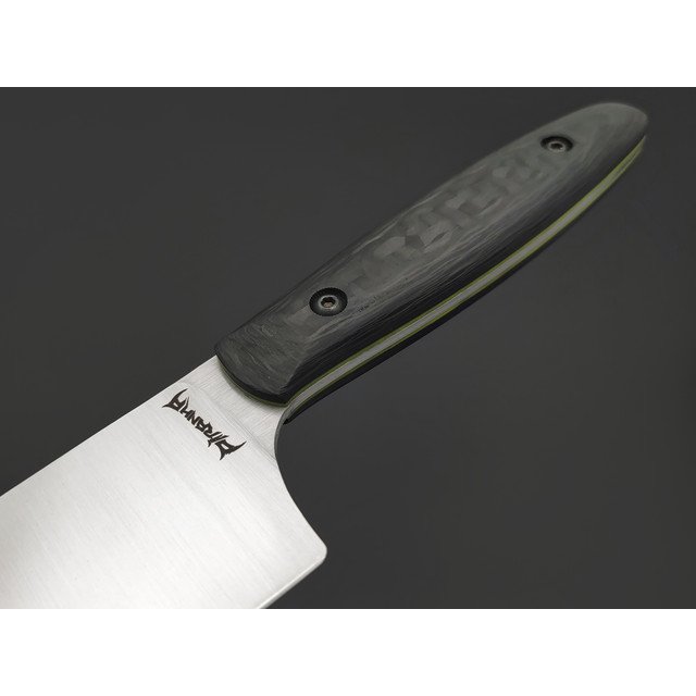Barmaley Knives нож Piranha сталь VG-10, рукоять карбон, kydex black