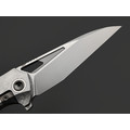 TuoTown складной нож Magpie Limited Edition TMP-MK сталь M390, рукоять Crystal titanium grey