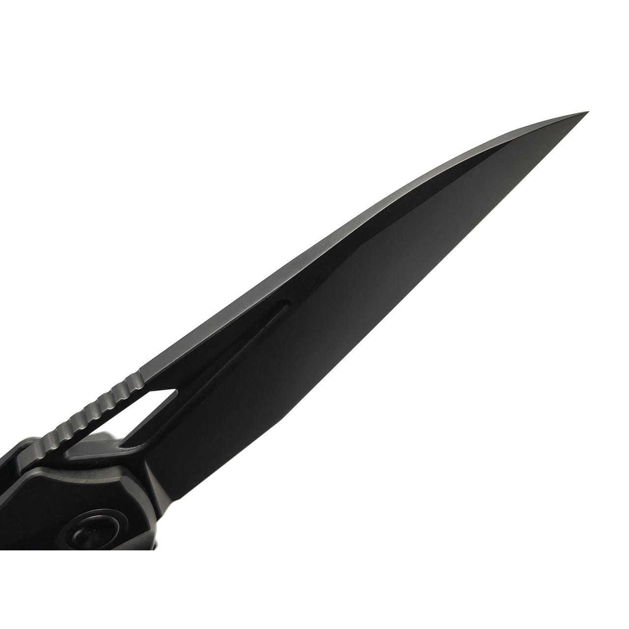 TuoTown складной нож Magpie Limited Edition TMP-MKDS сталь M390 блэквош, рукоять Crystal titanium black