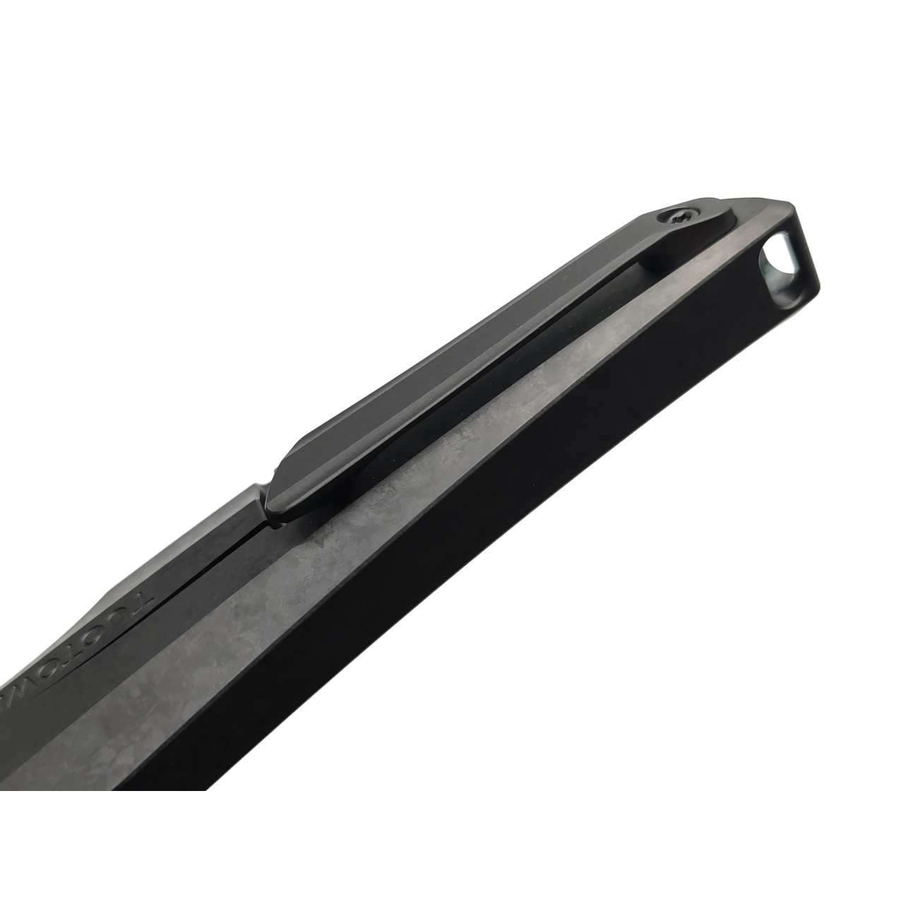 TuoTown складной нож Magpie Limited Edition TMP-MKDS сталь M390 блэквош, рукоять Crystal titanium black