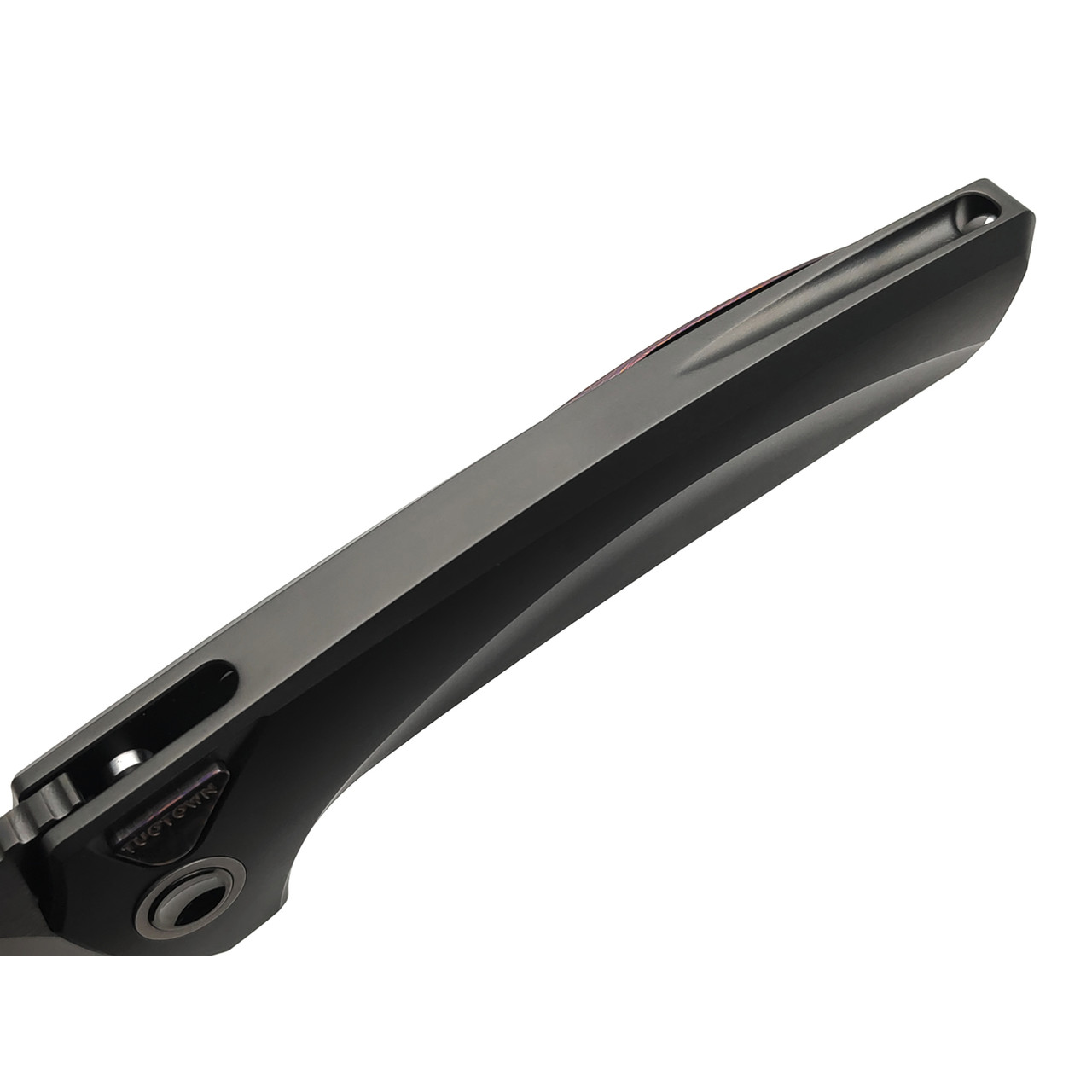 TuoTown складной нож Abel Limited Edition TAB-MD сталь TMAX DLC, рукоять titanium grey, timaskus