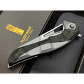 TuoTown складной нож Horridus 2 TAS2-MSC сталь M390 bead-blast, рукоять Titanium TC4 Grey, Carbon fiber chaotic TuoTown складной нож Horridus 2 TAS2-MSC сталь M390 bead-blast, рукоять Titanium TC4 Grey, Carbon fiber chaotic