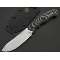 Eagle Knives нож Combat 2 сталь Aus10Co стоунвош, рукоять G10 black & grey, ножны Kydex Eagle Knives нож Combat 2 сталь Aus10Co стоунвош, рукоять G10 black & grey, ножны Kydex