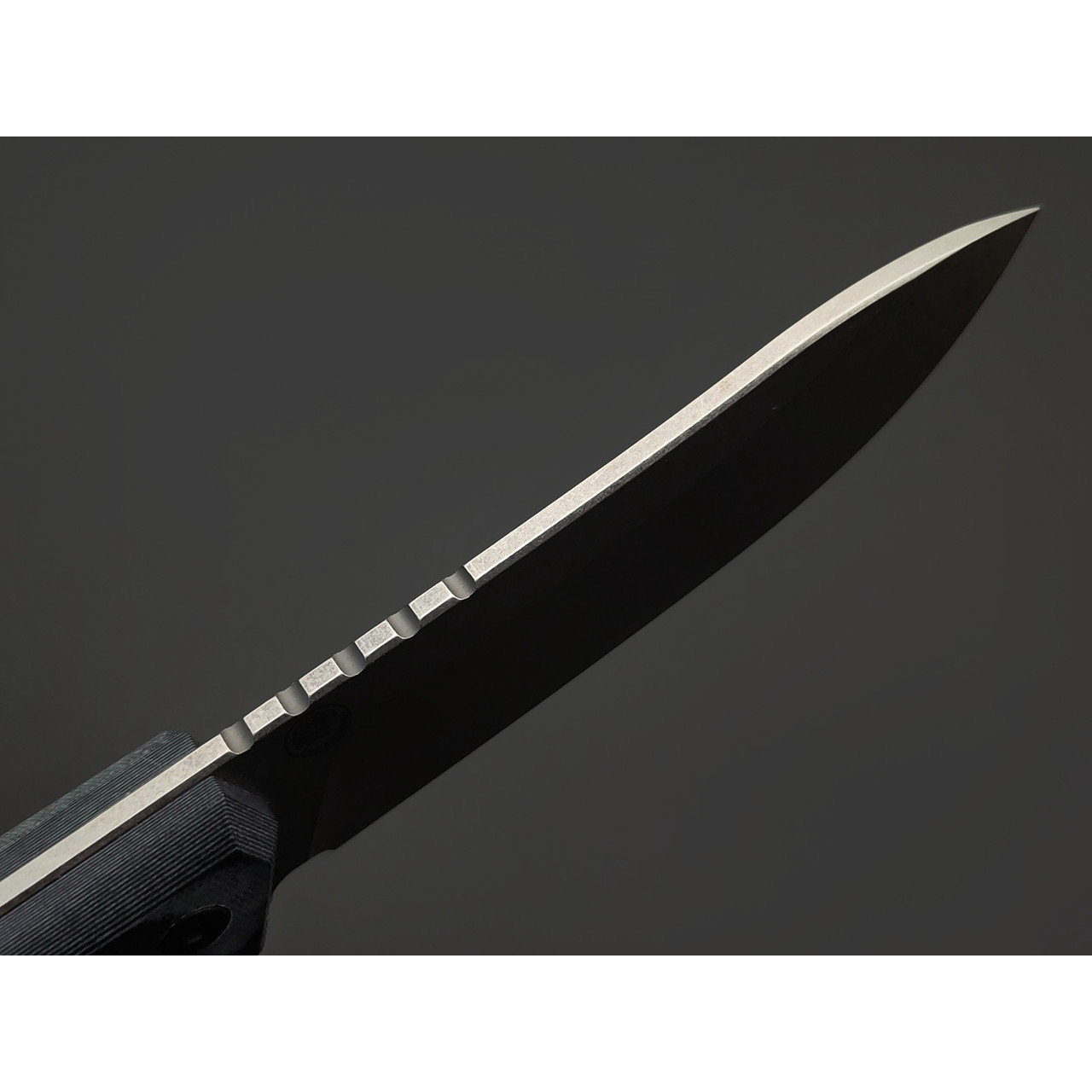 Eagle Knives нож Combat 2 сталь Aus10Co стоунвош, рукоять G10 black & grey, ножны Kydex