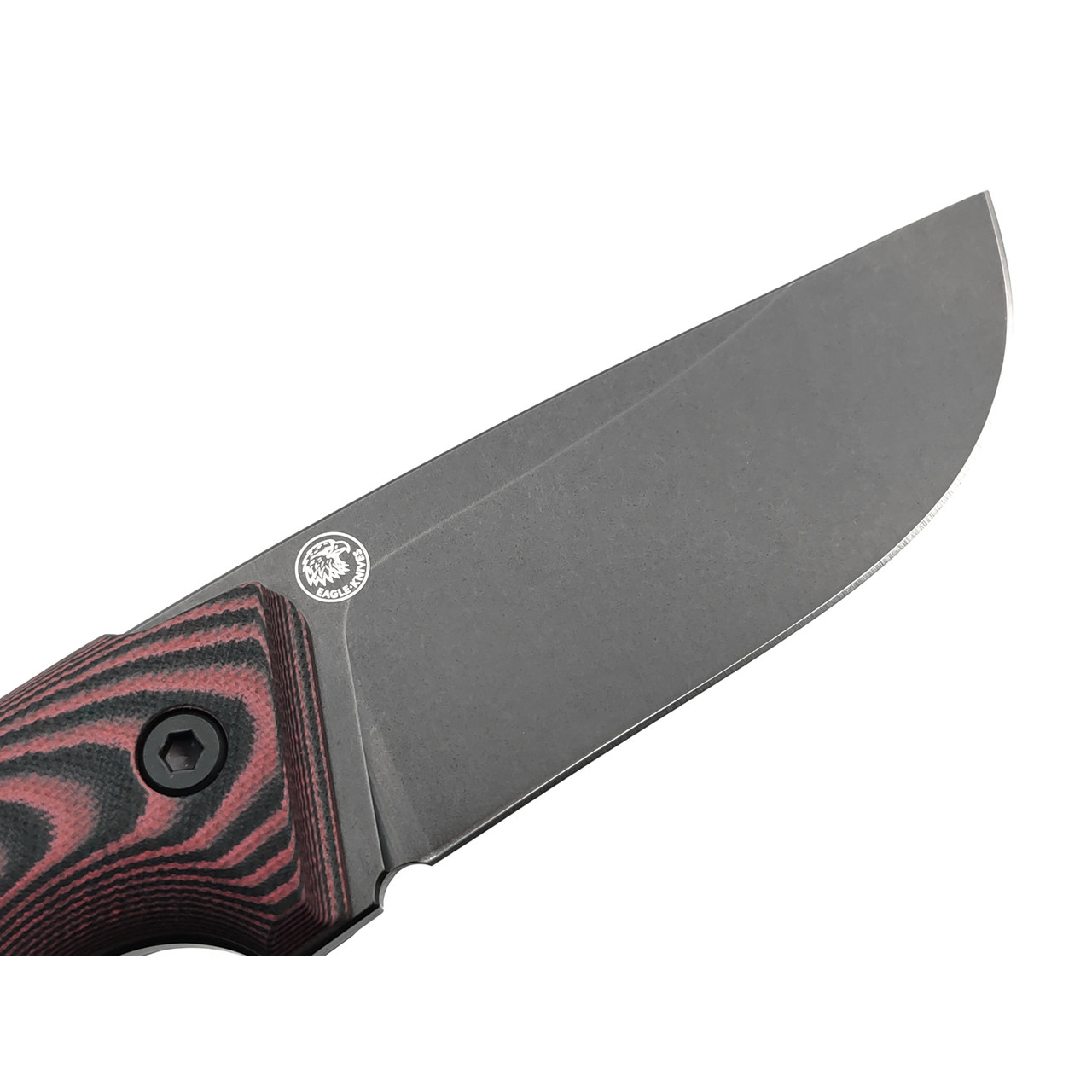 Eagle Knives нож Forester 1 сталь Aus10Co black, рукоять G10 black & red, ножны Kydex