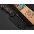 Eagle Knives нож Combat 2 сталь Aus10Co стоунвош, рукоять G10 black & red, ножны Kydex Eagle Knives нож Combat 2 сталь Aus10Co стоунвош, рукоять G10 black & red, ножны Kydex