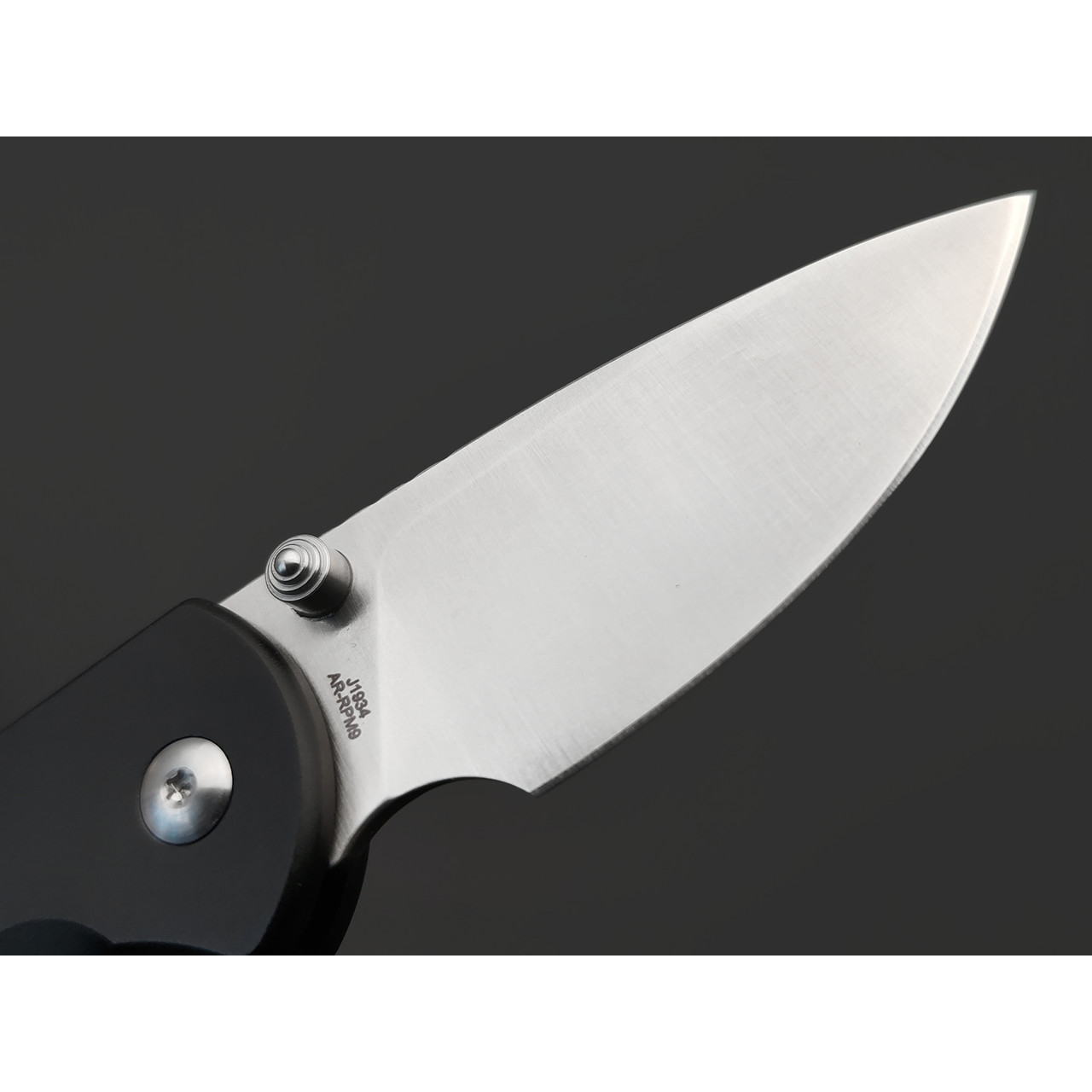 Нож CJRB Mica J1934-BK сталь AR-RPM9, рукоять Aluminum black