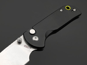 Нож CJRB Mica J1934-BK сталь AR-RPM9, рукоять Aluminum black