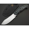 Eagle Knives нож Combat 1 сталь Aus10Co стоунвош, рукоять G10 black & grey, ножны Kydex Eagle Knives нож Combat 1 сталь Aus10Co стоунвош, рукоять G10 black & grey, ножны Kydex