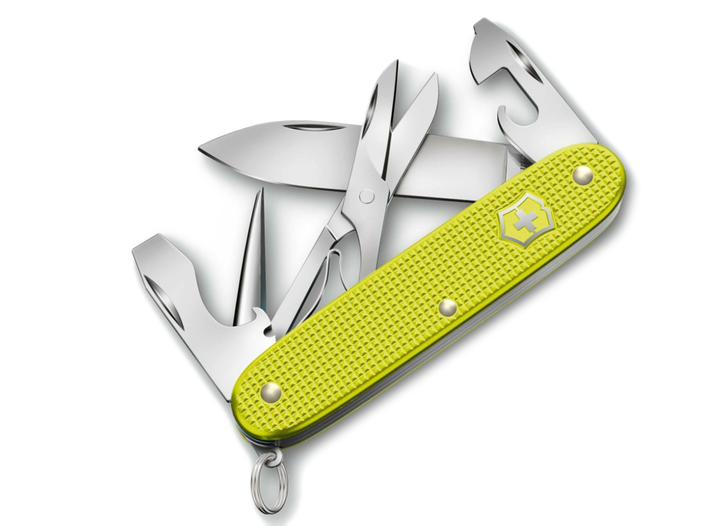 Швейцарский нож Victorinox 0.8231.L23 Pioneer Alox limited edition 2023 Lime (8 функций)