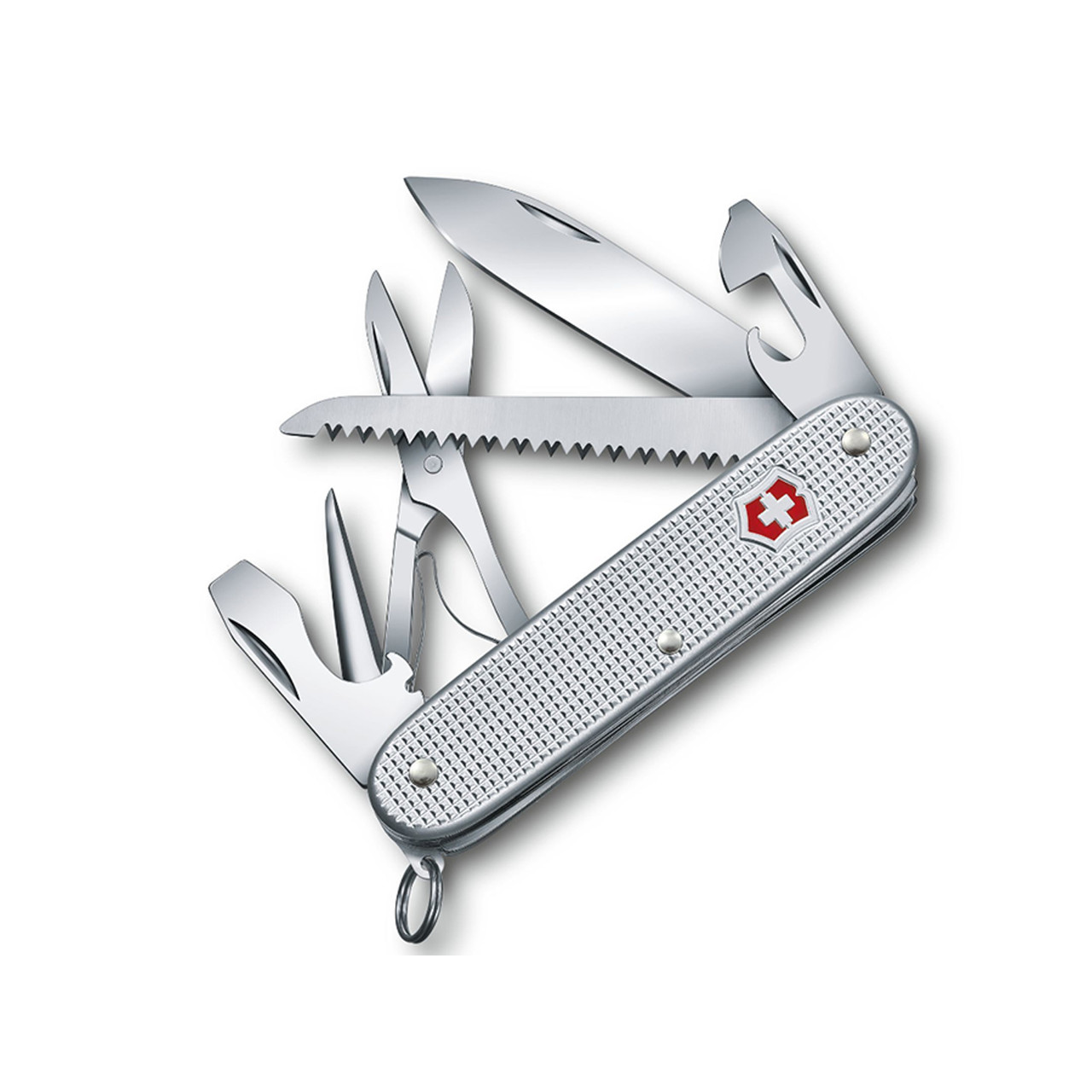 Швейцарский нож Victorinox 0.8271.26 Farmer X Alox silver (10 функций)