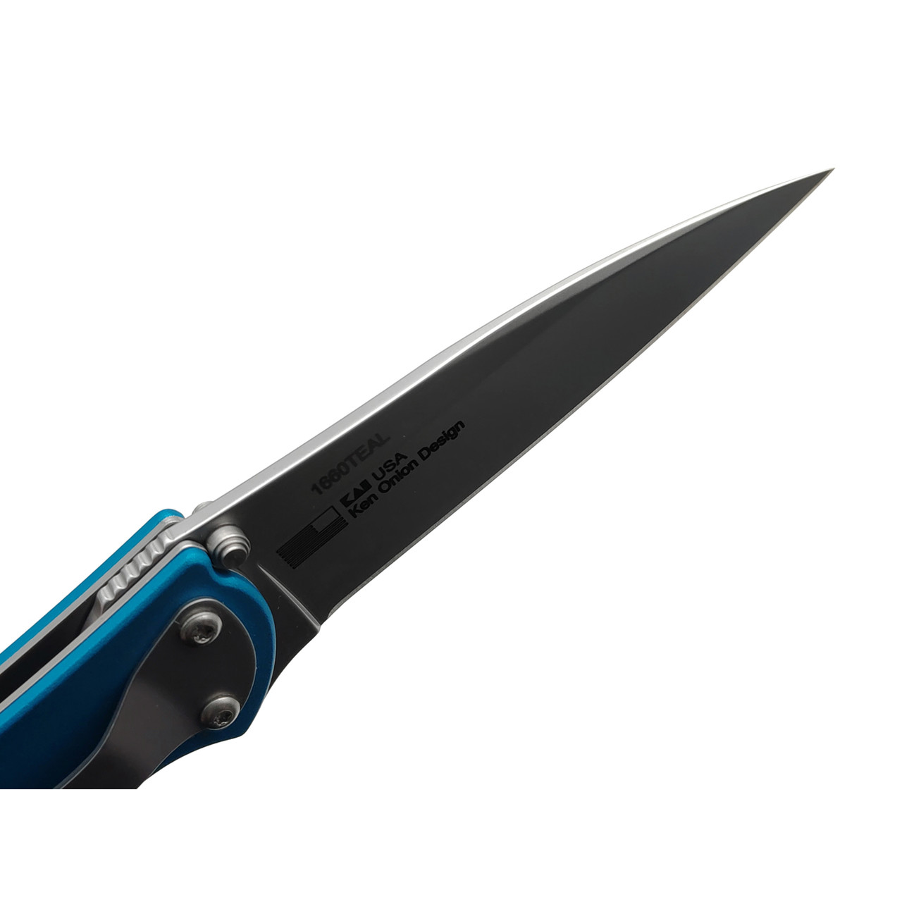 Нож Kershaw Leek 1660TEAL сталь 14C28N рукоять Aluminum 6061 T-6 Teal