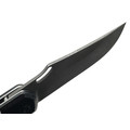 Товарищество Завьялова складной нож Пират булатная сталь, рукоять Акрил, carbon fiber, G10 black