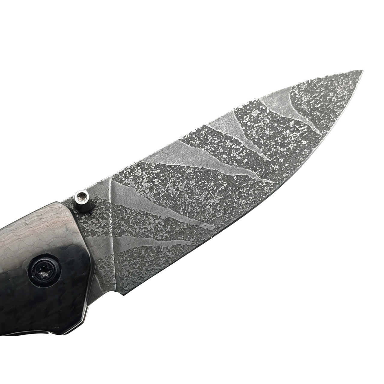 Товарищество Завьялова складной нож Попутчик сталь CPR, рукоять Зирикот, carbon fiber, G10 red