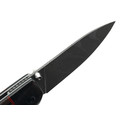 Товарищество Завьялова складной нож Попутчик сталь CPR, рукоять Зирикот, carbon fiber, G10 red Товарищество Завьялова складной нож Попутчик сталь CPR, рукоять Зирикот, carbon fiber, G10 red