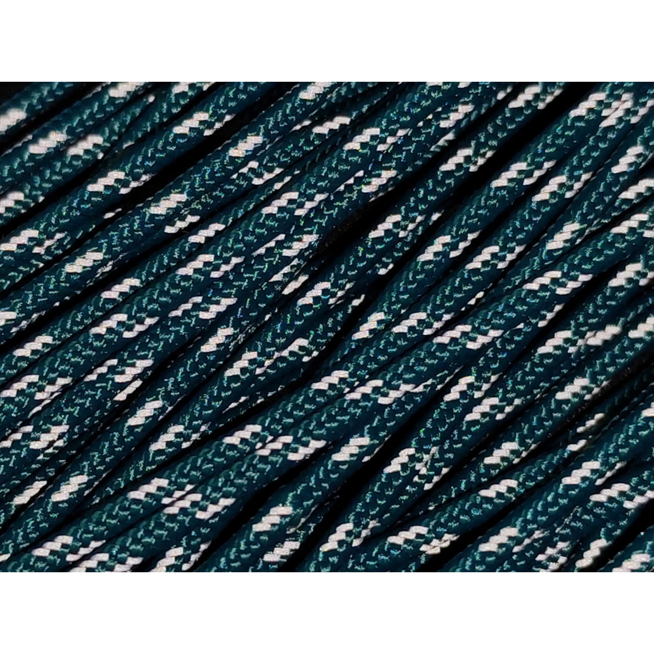 CORD Mini Paracord 275 Светоотражающий Reflective Aquamarine