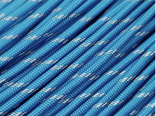 CORD Paracord 550 Светоотражающий Reflective Carolina Blue