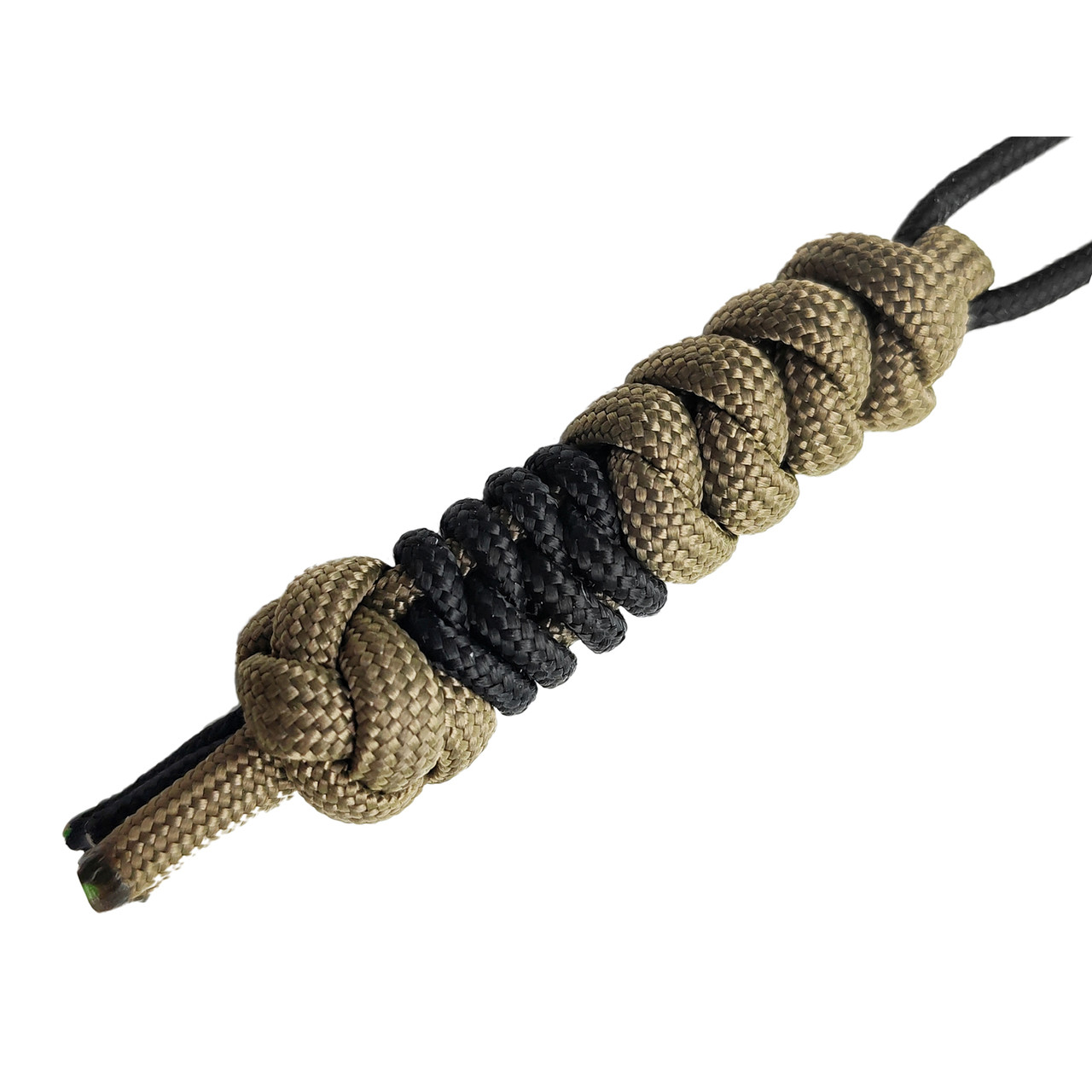 Темляк ОрЛина - Black & Olive (275 minicord & 550 paracord)