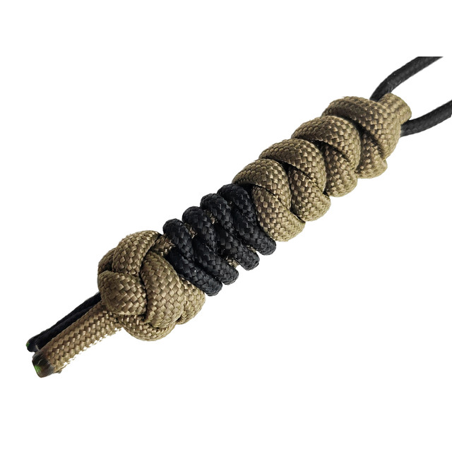 Темляк ОрЛина - Black & Olive (275 minicord & 550 paracord)