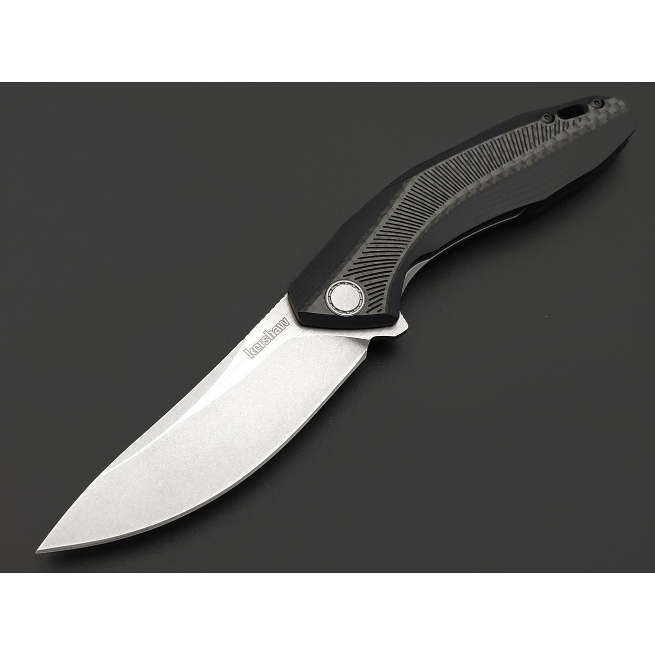 Нож Kershaw Tumbler 4038 сталь D2, рукоять G10, carbon fiber