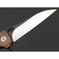 Нож QSP Locust QS117-A сталь 154CM, рукоять Micarta brown, titan