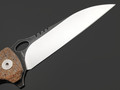 Нож QSP Locust QS117-A сталь 154CM, рукоять Micarta brown, titan