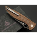 Нож QSP Locust QS117-A сталь 154CM, рукоять Micarta brown, titan