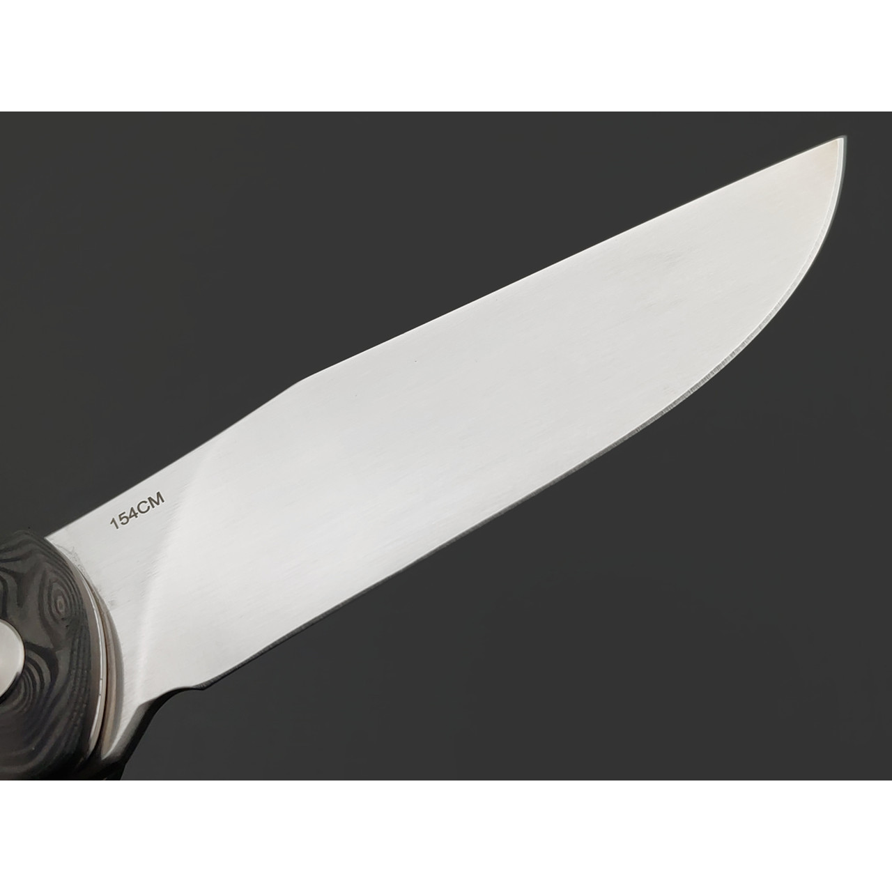 Нож QSP Gannet QS137-C сталь 154CM, рукоять Micarta green, carbon fiber
