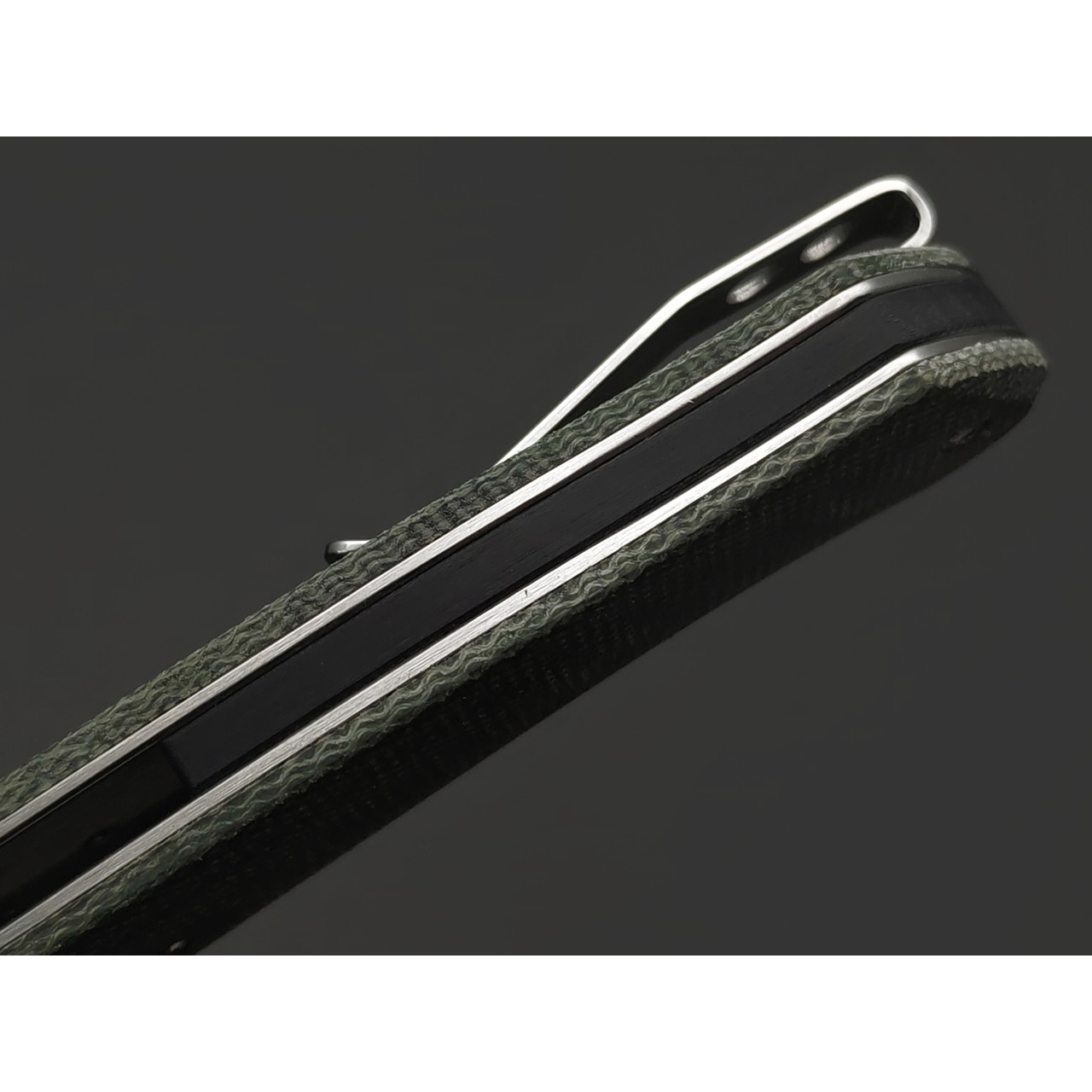 Нож QSP Gannet QS137-C сталь 154CM, рукоять Micarta green, carbon fiber