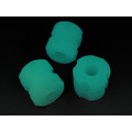 DwarfCustom бусина Техно с люминофором transparent Cyan DwarfCustom бусина Техно с люминофором transparent Cyan
