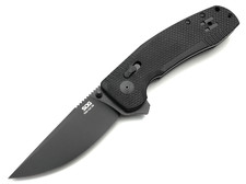 Нож SOG-TAC XR Black Out 12-38-01-41 сталь CRYO D2, рукоять G10