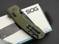 Нож SOG-TAC XR OD Green 12-38-02-41 сталь CRYO D2, рукоять G10