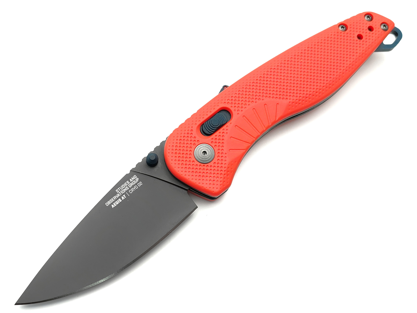 Нож SOG Aegis MK3 Red Indigo 11-41-10-41 сталь CRYO D2, рукоять GRN