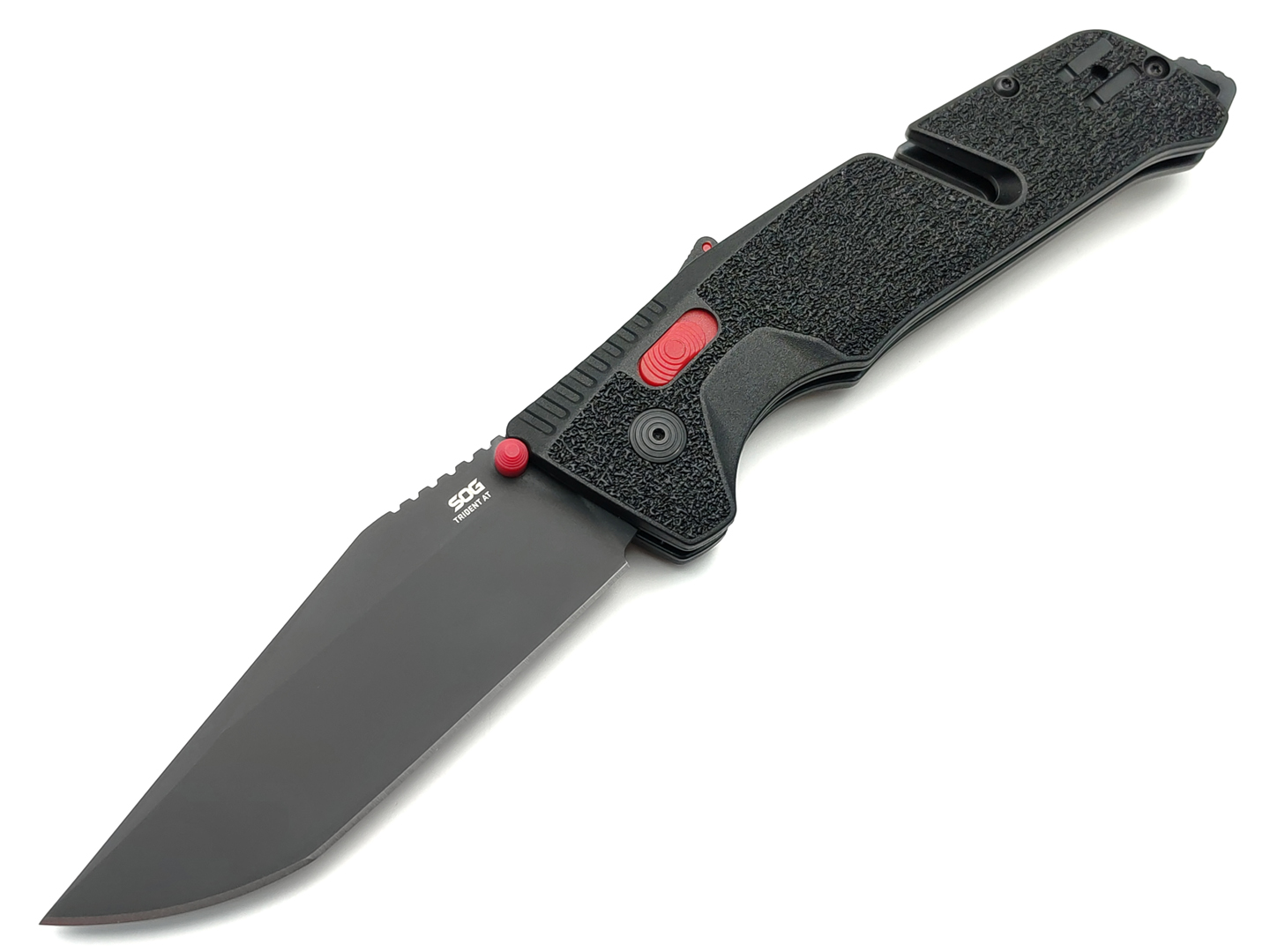 Нож SOG Trident AT MK3 Tanto Black & Red 11-12-04-41 сталь CRYO D2, рукоять GRN