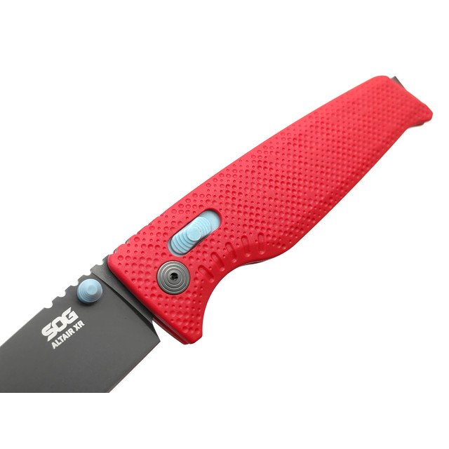 Нож SOG Altair XR 12-79-02-57 сталь CRYO 154CM, рукоять GRN Red