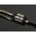 TuoTown складной нож Bicornis TBN-MS сталь TMAX satin, рукоять Titanium TC4 Grey