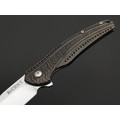 CRKT K406GXP складной нож Onion Ripple, сталь 8Cr13Mov, рукоять Stainless Steel Grey.