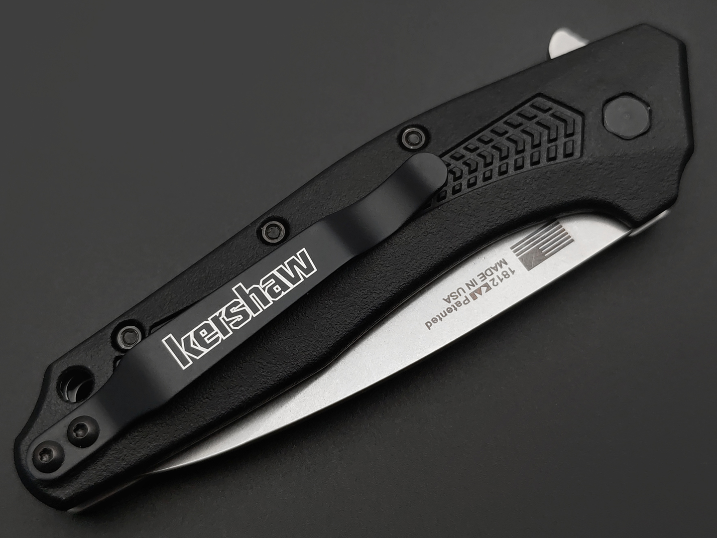 Kershaw складной нож 1812 Dividend, сталь 420HC, рукоять GRN black.