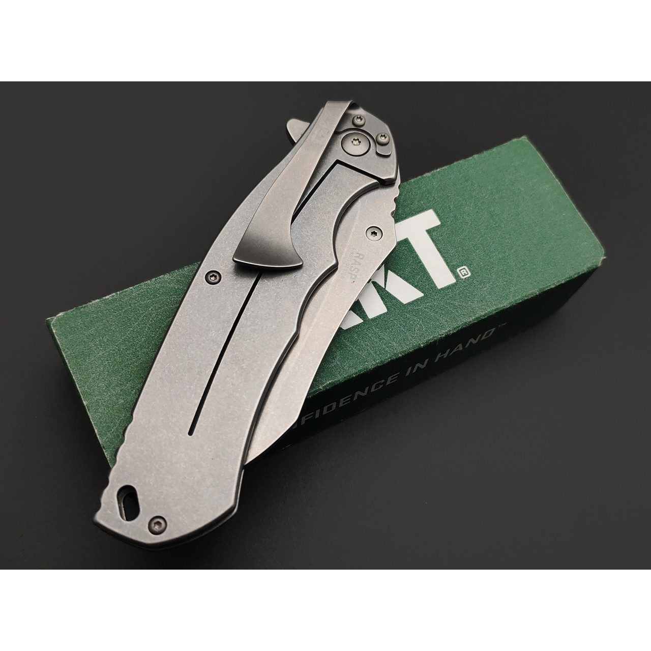 CRKT складной нож 2081 Rasp Darrin Sirois, сталь Aus-8, рукоять Stainless steel.