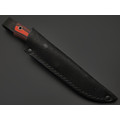 Фурсач А. А. нож Газель малютка, сталь 95Х18 полировка, рукоять G10 black & red