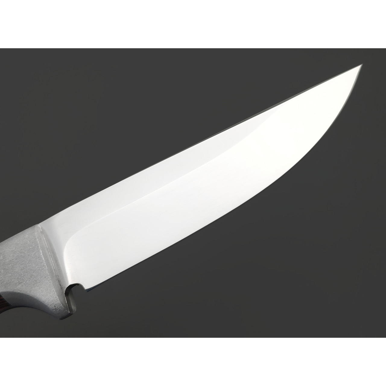 Фурсач А. А. нож Газель малютка, сталь 95Х18 полировка, рукоять G10 black & red