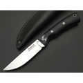 Фурсач А. А. нож Тигр малютка, сталь 95Х18 полировка, рукоять G10 black, G10 black & grey